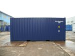 20 Fuß Container, kobaltblau