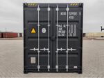 40 Fuß High Cube Container, schwarzgrau