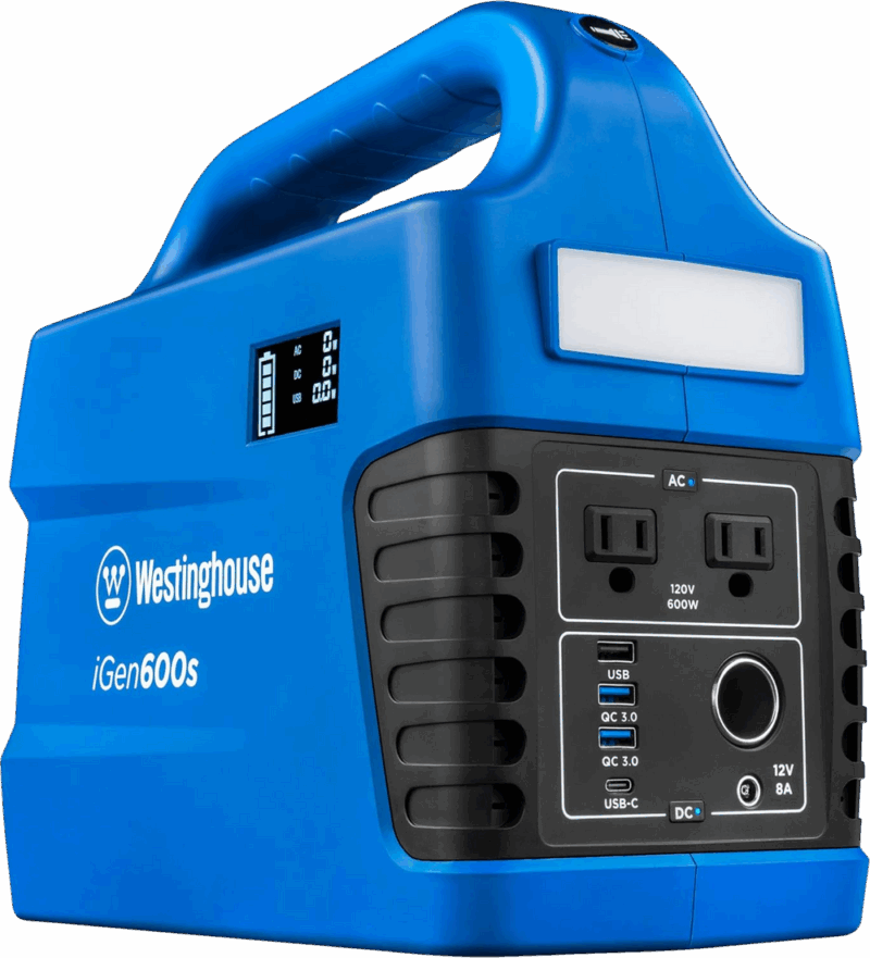 Westinghouse iGen600s Tragbare Power Station 600W 592Wh Neu