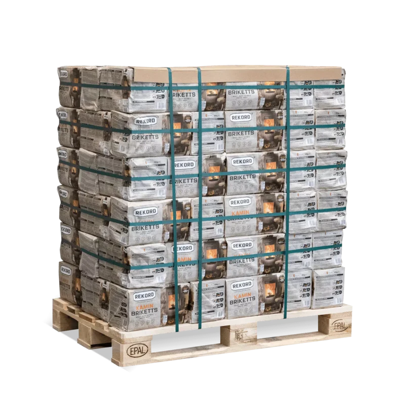 Braunkohlebriketts 90 x 10 kg