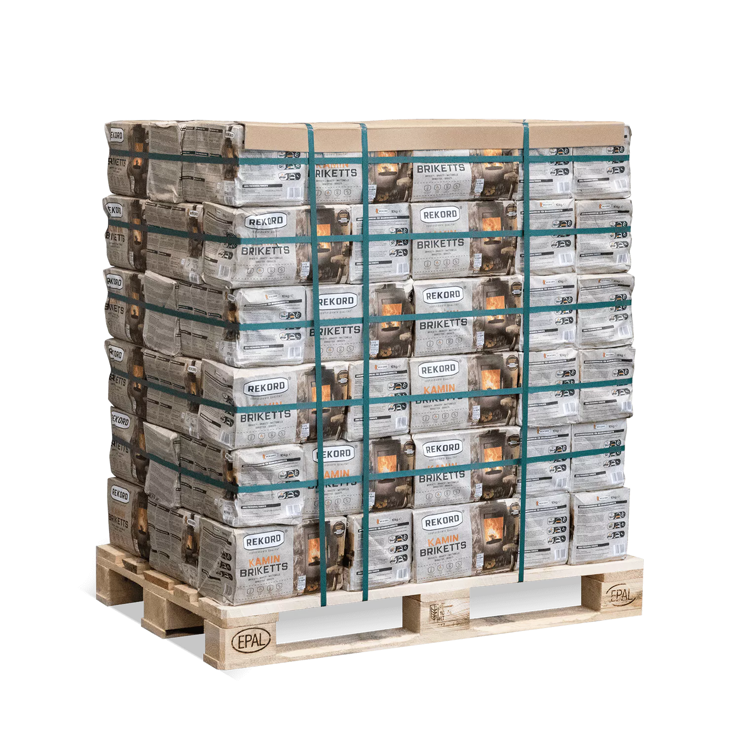 Braunkohlebriketts 90 x 10 kg Braunkohlebriketts 90 x 10 kg