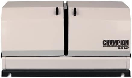Champion Power Equipment 100177 8.5-kW Home Standby Generator with 50-Amp Outdoor-Rated Automatic Transfer Switch Champion Power Equipment 100177 8.5-kW Home Standby Generator with 50-Amp Outdoor-Rated Automatic Transfer Switch