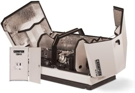 Champion Power Equipment 100177 8.5-kW Home Standby Generator with 50-Amp Outdoor-Rated Automatic Transfer Switch Champion Power Equipment 100177 8.5-kW Home Standby Generator with 50-Amp Outdoor-Rated Automatic Transfer Switch