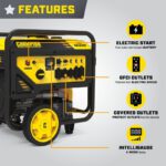 Champion Power Equipment 12,000-Watt Electric Start Dual Fuel Home Backup Portable Generator with CO Shield