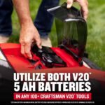 CRAFTSMAN V20 Lawn Mower, Push Mower