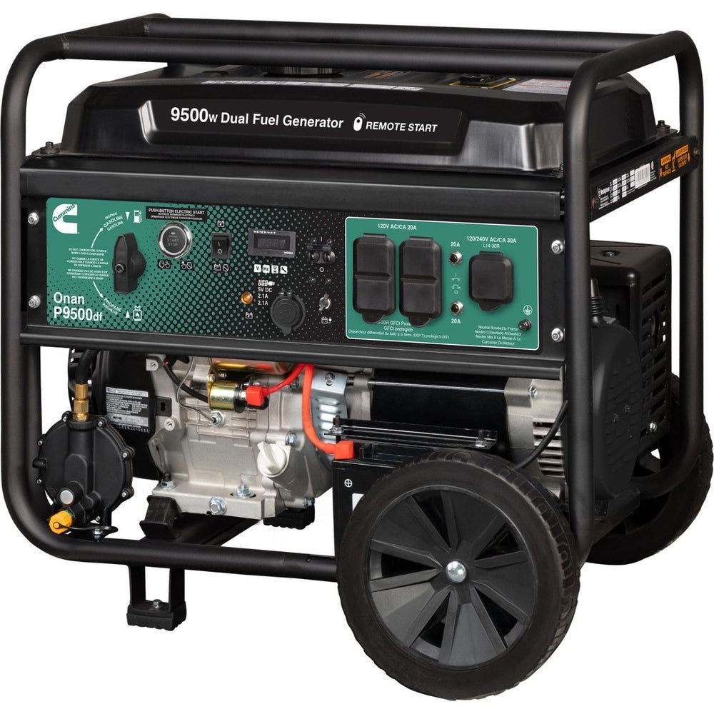Cummins Onan P9500df Dual Fuel Portable Generator Cummins Onan P9500df Dual Fuel Portable Generator