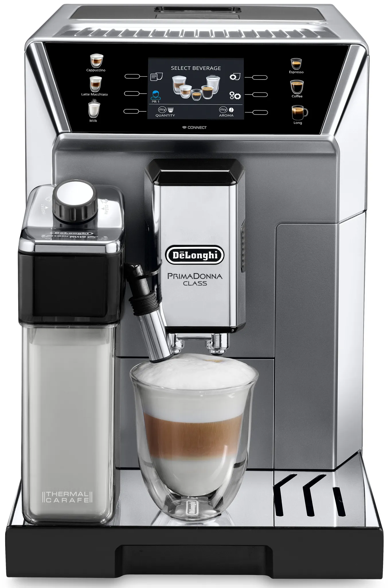 De’Longhi ECAM 550.85.MS Primadonna Class, TFT-Display De’Longhi ECAM 550.85.MS Primadonna Class, TFT-Display