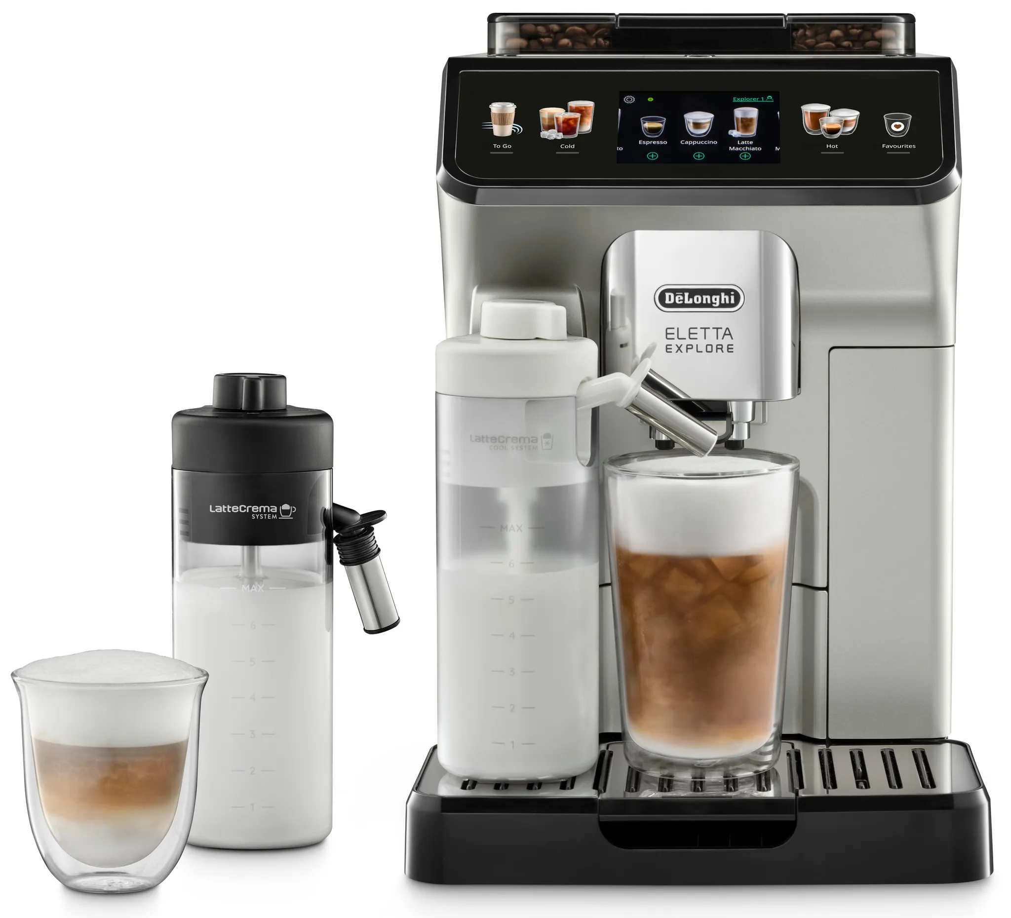 De’Longhi Eletta Explore, Touch Display ECAM 450.55.S De’Longhi Eletta Explore, Touch Display ECAM 450.55.S
