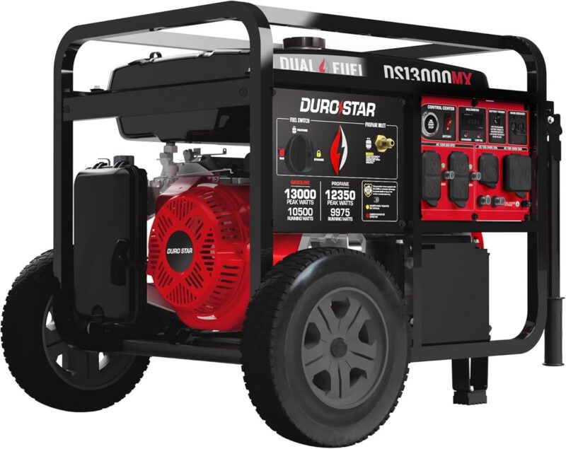 DuroMax DS13000MX Dual Fuel Portable Generator