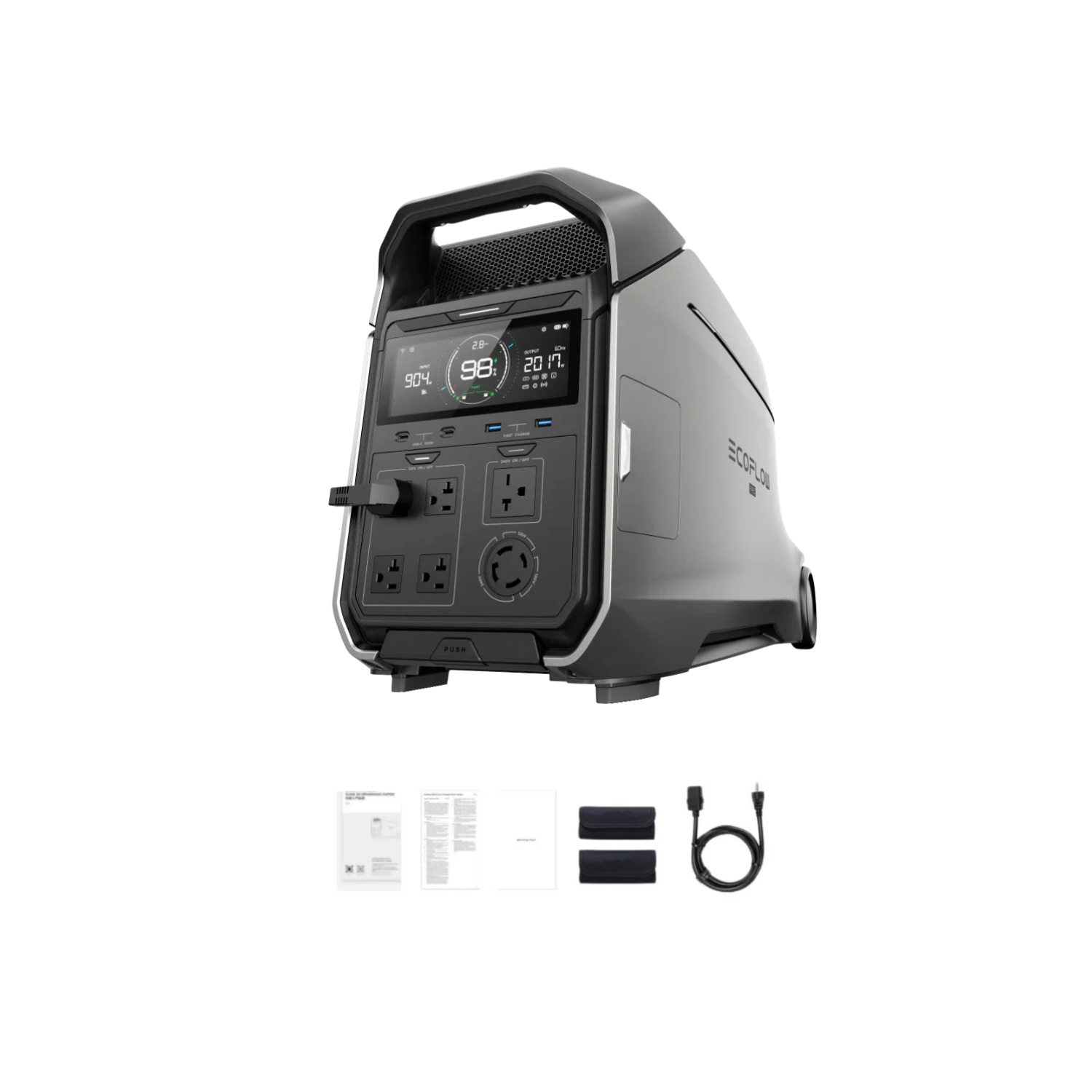 EcoFlow DELTA Pro 3 Portable Power Station | 4096Wh | 4000W | 2600W Solar Input EcoFlow DELTA Pro 3 Portable Power Station | 4096Wh | 4000W | 2600W Solar Input