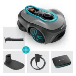 Gardena Mähroboter smart SILENO free 800 m² Set + gratis Garage