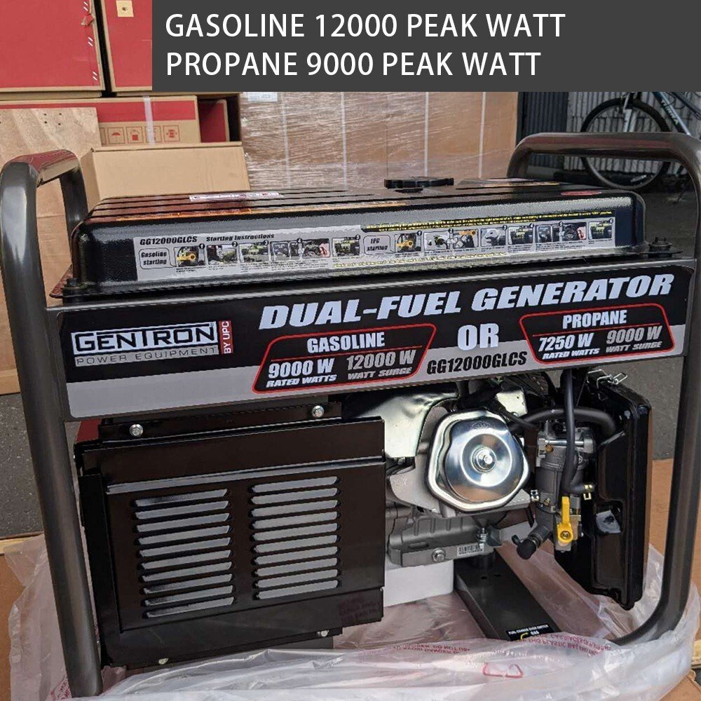 Gentron Power Equipment 12000 / 9000 -Watt GG12000GLCS Gentron Power Equipment 12000 / 9000 -Watt GG12000GLCS