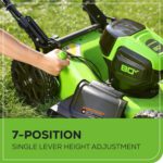 Greenworks 80V 21" Cordless Self-Propelled Lawn Mower
