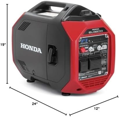 Honda 665730 EU3200IAN 3200 Watt Bluetooth Portable Inverter Generator with CO-MINDER-49-State Honda 665730 EU3200IAN 3200 Watt Bluetooth Portable Inverter Generator with CO-MINDER-49-State