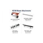 Husqvarna MZ48 Zero-Turn Mower 23 HP Kawasaki 48'' Clear Cut ZT3100 (M-ZT Seat)