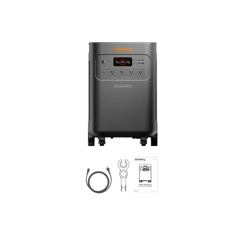 Jackery Explorer 5000 Plus Whole-Home Backup | 5040Wh | 7200W | 4000W Solar Input