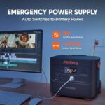 Jackery Solar Generator 4000 Kit, Explorer 2000 Plus and 1X PackPlus E2000 Plus Expandable Battery with 2X200W Solar Panel, 4085 Wh LiFePO4, 3000W Output for Outdoor RV Camping...