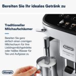 Kaffeevollautomat De’Longhi ECAM292.33.SB Magnifica Evo Silber und Schwarz