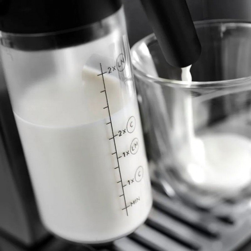 Kaffeevollautomat DeâLonghi ECAM292.52.GB Magnifica Evo Grau und schwarz