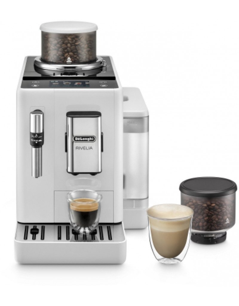 Kaffeevollautomat DeâLonghi EXAM440.35.W Rivelia WeiĂ