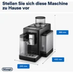 Kaffeevollautomat De’Longhi EXAM440.55.B Rivelia Milk Schwarz