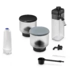 Kaffeevollautomat De’Longhi EXAM440.55.B Rivelia Milk Schwarz