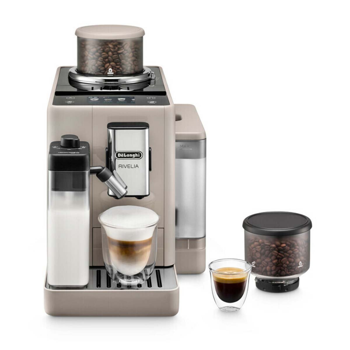 Kaffeevollautomat De’Longhi EXAM440.55.GB Rivelia Milk Beige Kaffeevollautomat De’Longhi EXAM440.55.GB Rivelia Milk Beige