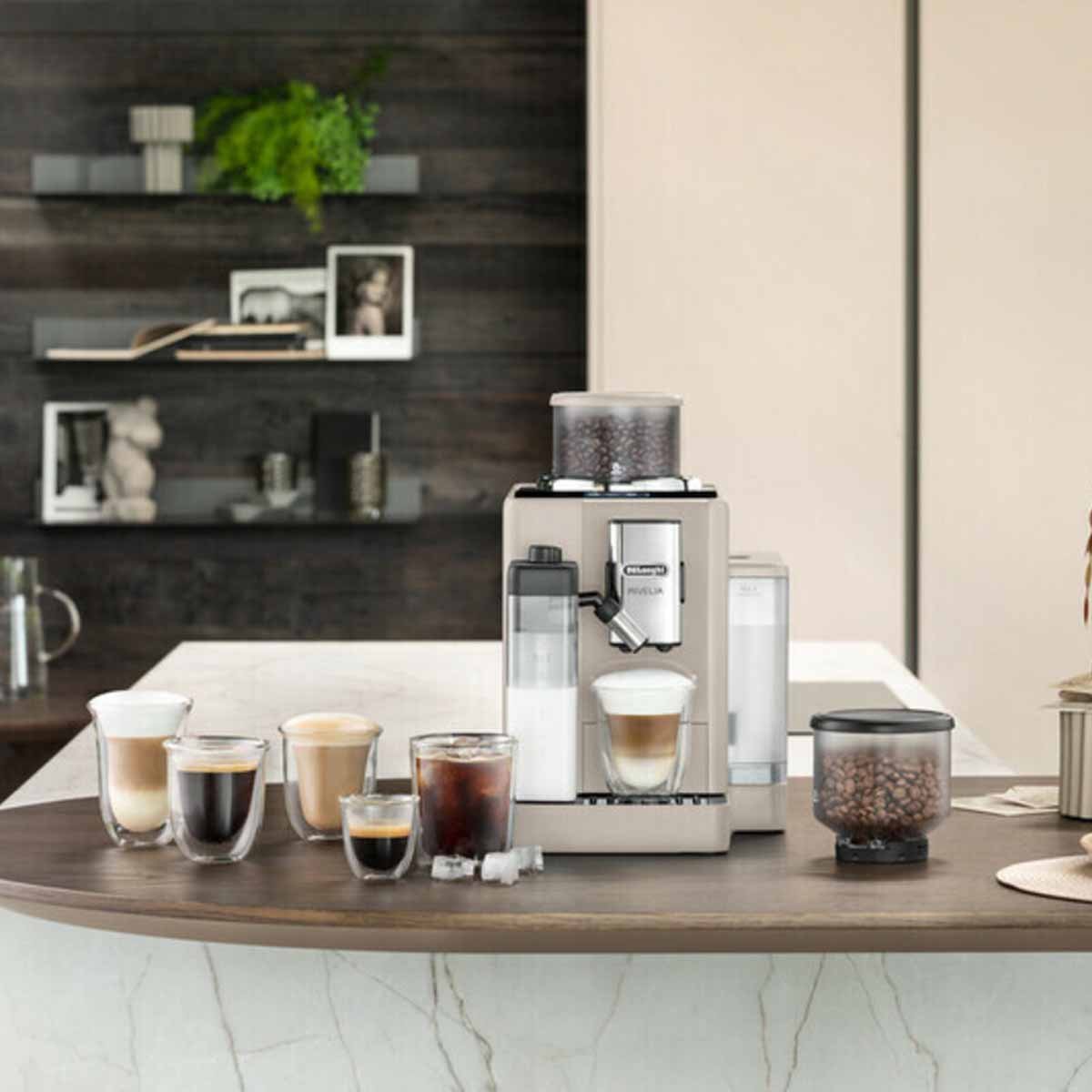 Kaffeevollautomat De’Longhi EXAM440.55.GB Rivelia Milk Beige Kaffeevollautomat De’Longhi EXAM440.55.GB Rivelia Milk Beige