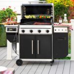 Lifetime 91025 Pellet Smoker Gas Grill Combo