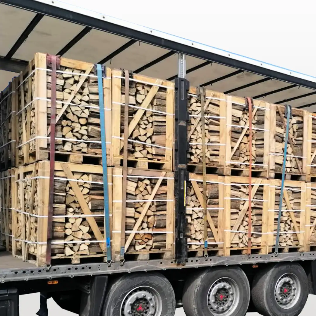 LKW Ladung Kaminholz Buche LKW Ladung Kaminholz Buche