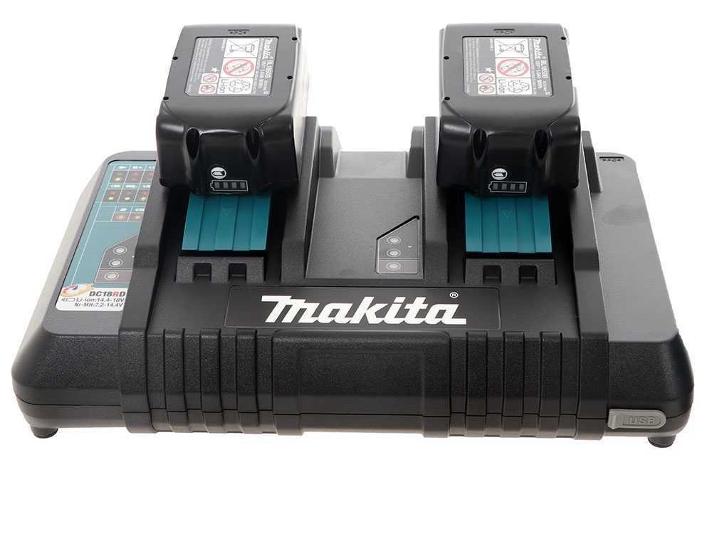Makita DUC353Z 2x 18V mit 2x 5Ah Akku + 2x DC18RC Makita DUC353Z 2x 18V mit 2x 5Ah Akku + 2x DC18RC