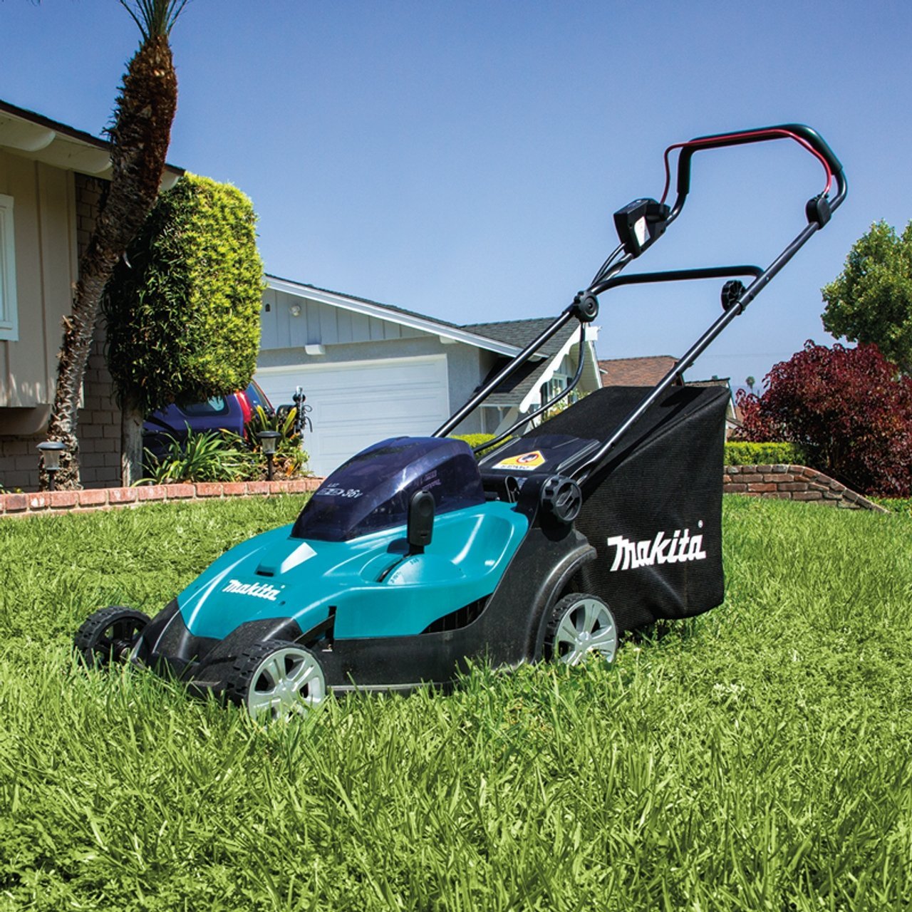 Makita USA - 18V X2 (36V) LXT Lithium-Ion Cordless 17" Residential Lawn Mower, Tool Only Makita USA - 18V X2 (36V) LXT Lithium-Ion Cordless 17" Residential Lawn Mower, Tool Only