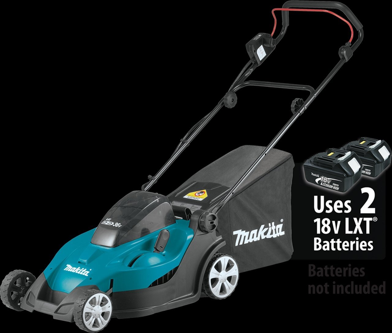 Makita USA - 18V X2 (36V) LXT Lithium-Ion Cordless 17" Residential Lawn Mower, Tool Only Makita USA - 18V X2 (36V) LXT Lithium-Ion Cordless 17" Residential Lawn Mower, Tool Only