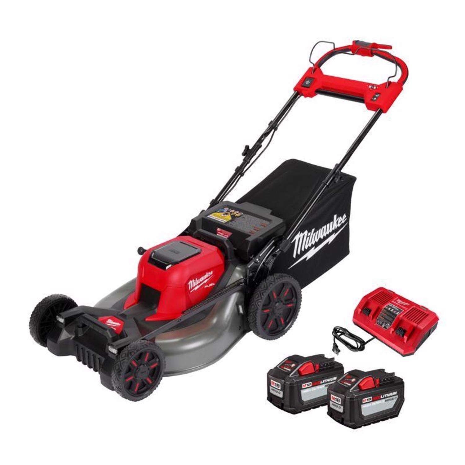 Milwaukee 2823-22HD M18 FUEL Self-Propelled Dual Battery Mower Kit Milwaukee 2823-22HD M18 FUEL Self-Propelled Dual Battery Mower Kit