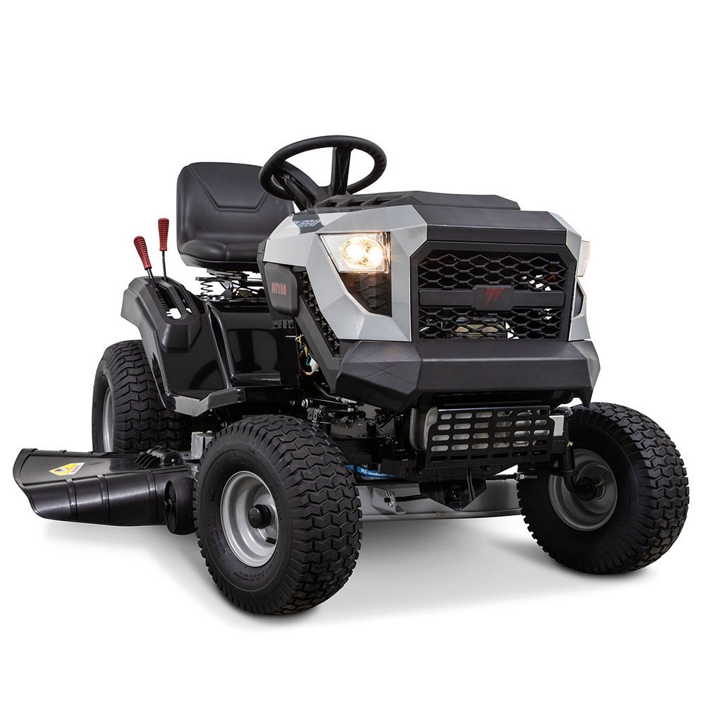 Murray MT100 42 in. 13.5 HP 500cc E1350 Series Briggs and Stratton Engine 6-Speed Manual Gas Riding Lawn Tractor Mower Murray MT100 42 in. 13.5 HP 500cc E1350 Series Briggs and Stratton Engine 6-Speed Manual Gas Riding Lawn Tractor Mower