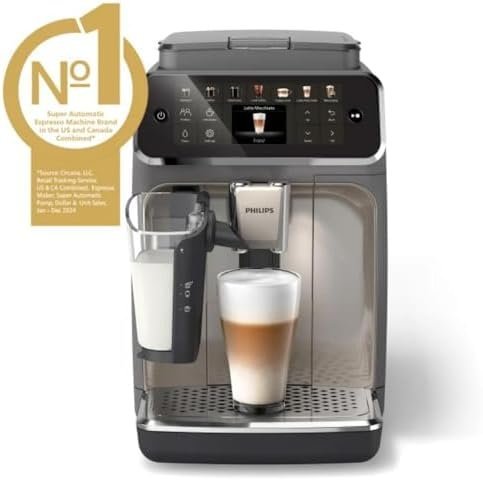 Philips 4400 Series Fully Automatic Espresso Machine - LatteGo Philips 4400 Series Fully Automatic Espresso Machine - LatteGo
