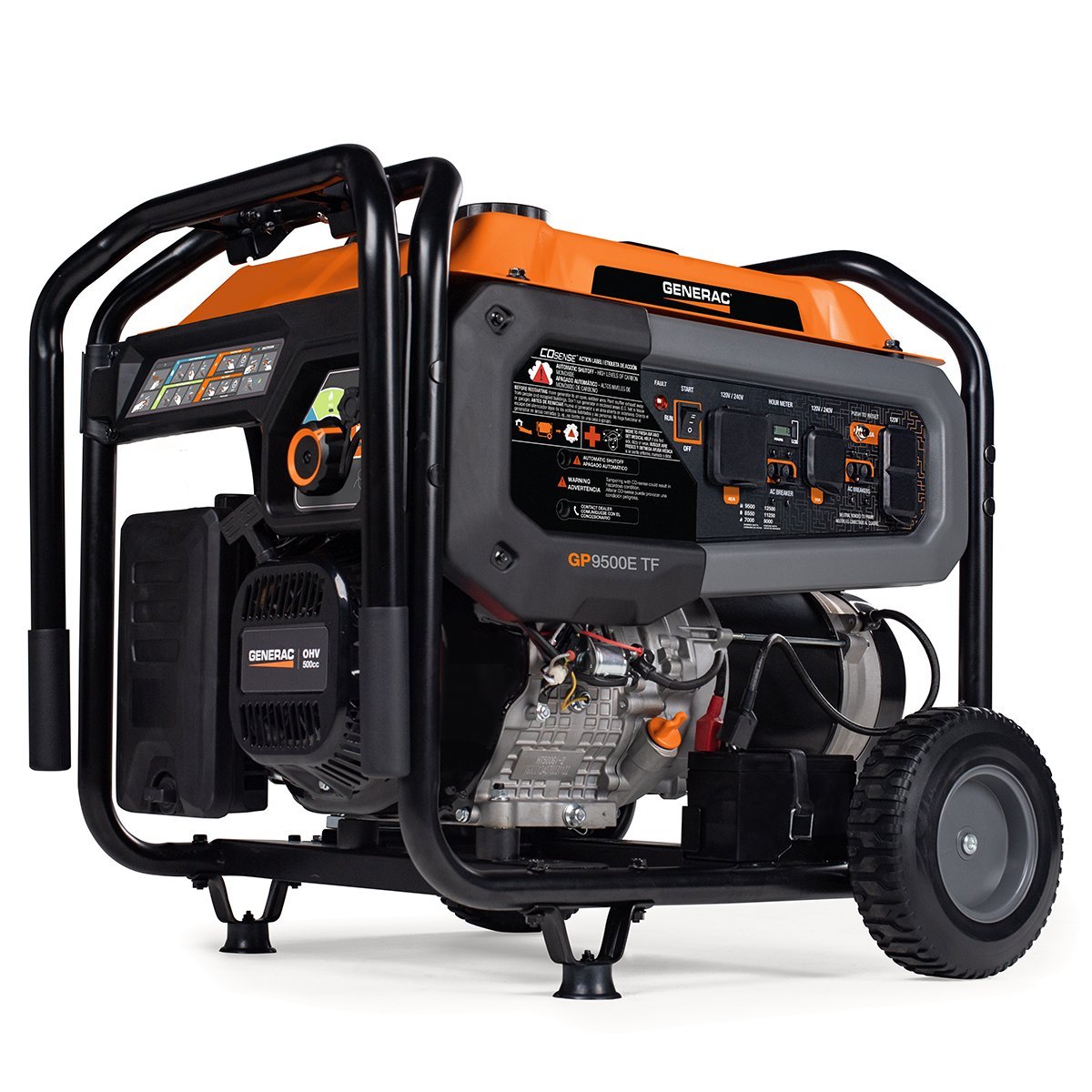 Portable Generator, GP9500E Tri Fuel 49ST Portable Generator, GP9500E Tri Fuel 49ST