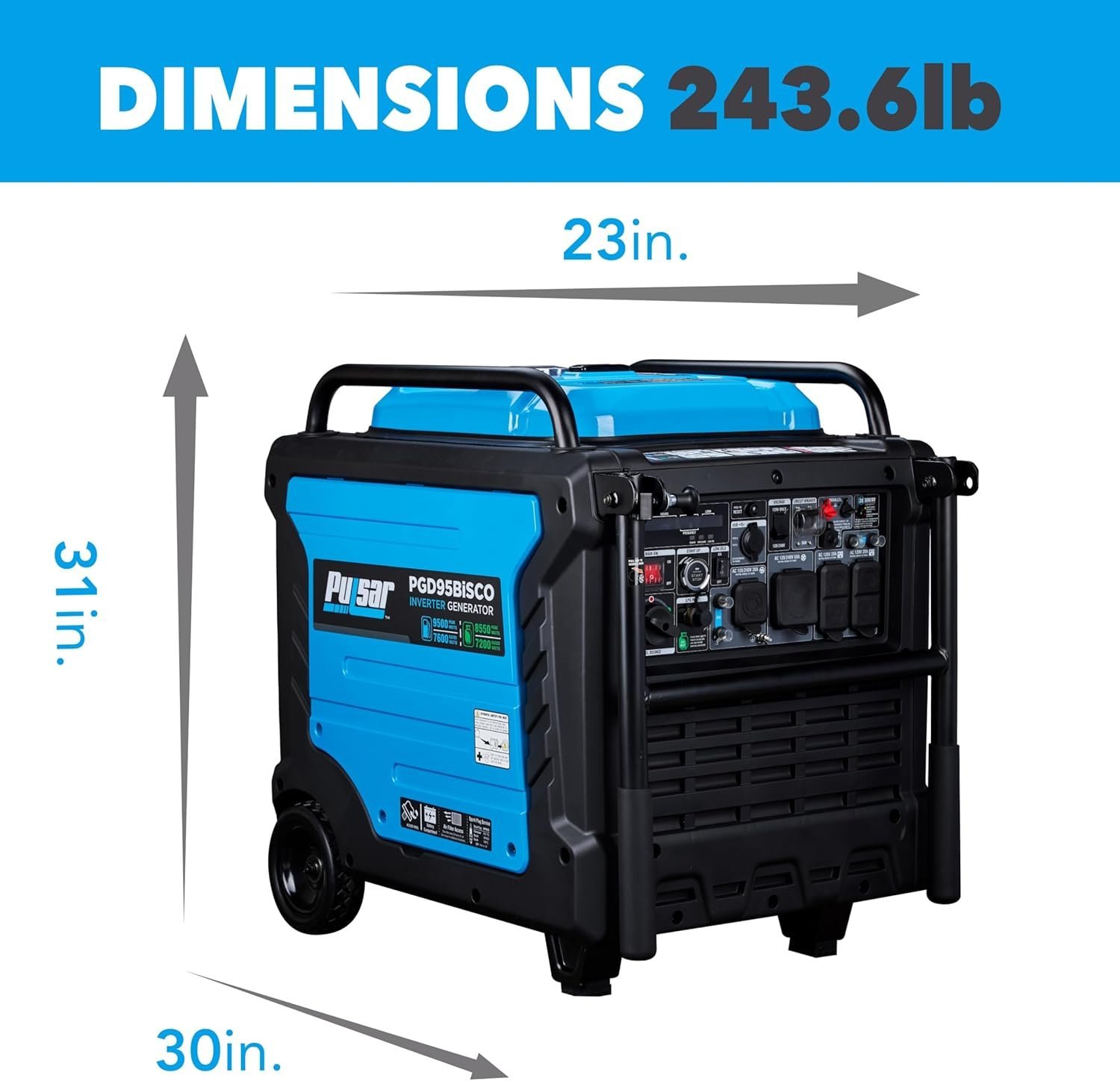Pulsar PGD95BISCO Inverter Generator Pulsar PGD95BISCO Inverter Generator