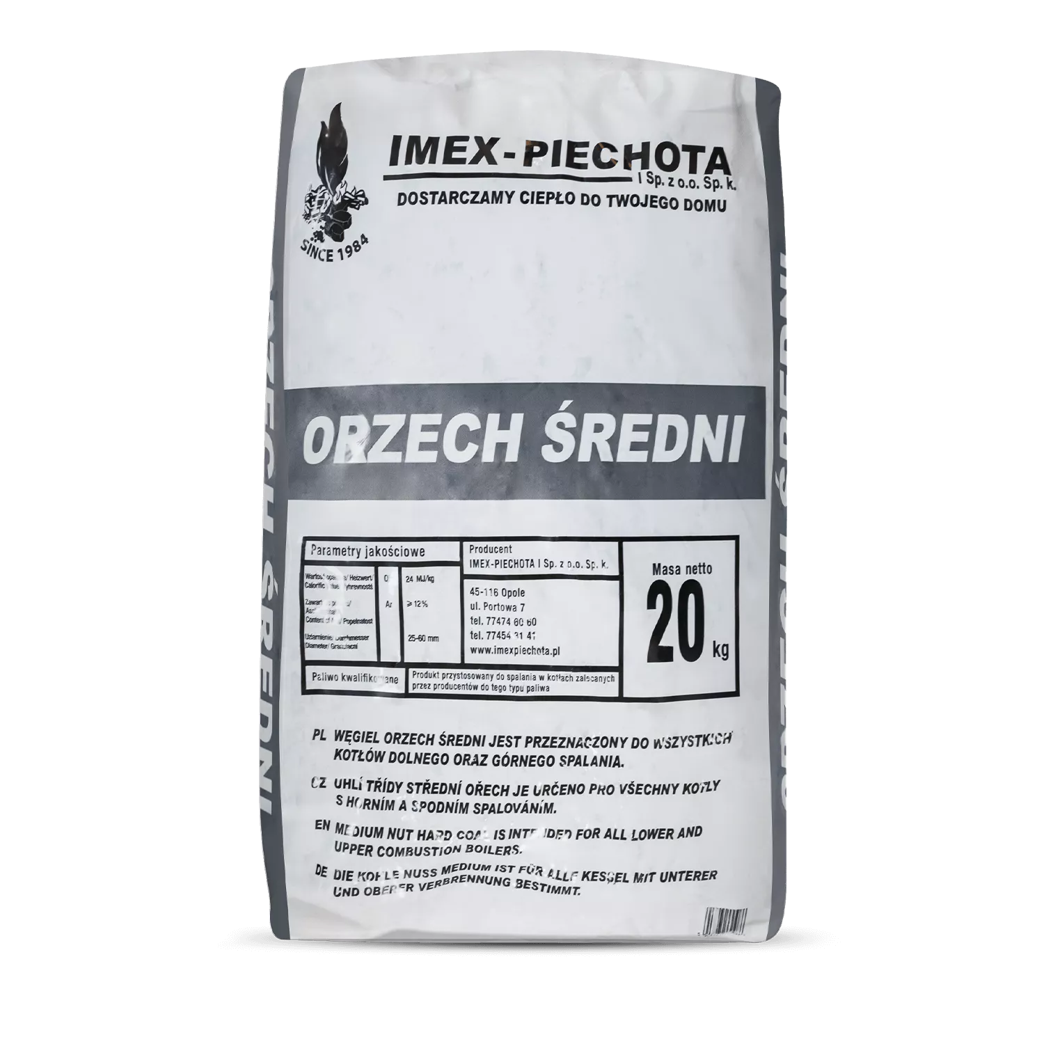 Steinkohle 25 – 60 mm 50 x 20 kg Steinkohle 25 – 60 mm 50 x 20 kg