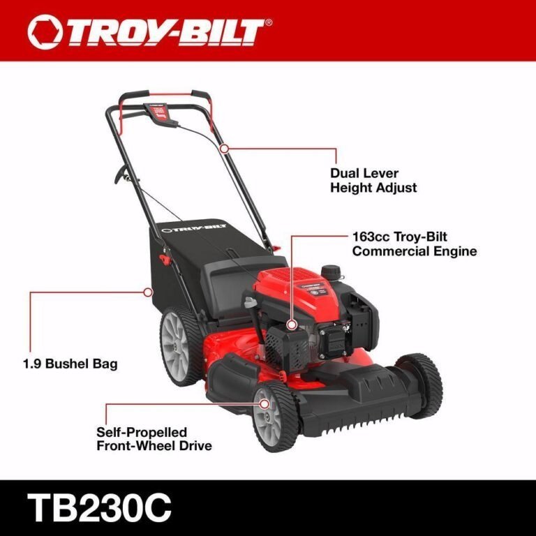 Troy-Bilt 21 in. 163cc 3-in-1 FWD Self Propelled Gas Mower Troy-Bilt 21 in. 163cc 3-in-1 FWD Self Propelled Gas Mower