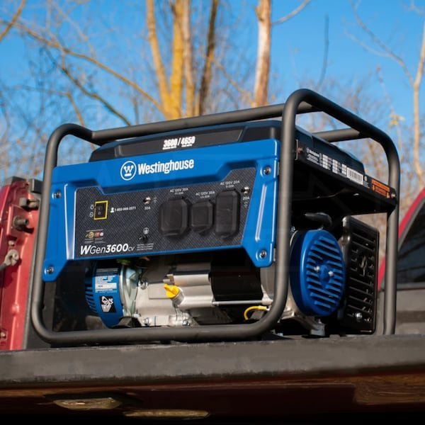 Westinghouse WGen3600cv - 3600 Watt Portable Generator w/ RV Outlet & CO Sensor (49-State)