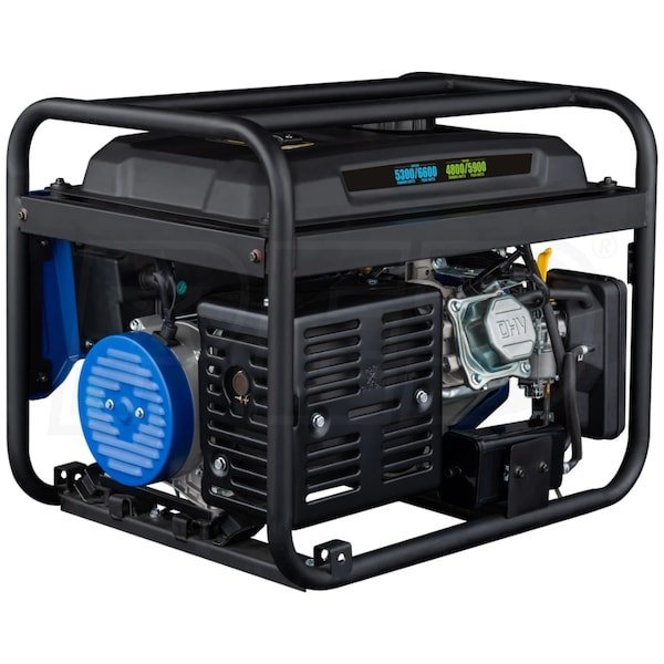Westinghouse WGen5300DFc - 5300 Watt Electric Start Dual-Fuel Portable Generator w/ Wireless Remote Start, RV Outlet & CO Sensor (49-State) Westinghouse WGen5300DFc - 5300 Watt Electric Start Dual-Fuel Portable Generator w/ Wireless Remote Start, RV Outlet & CO Sensor (49-State)