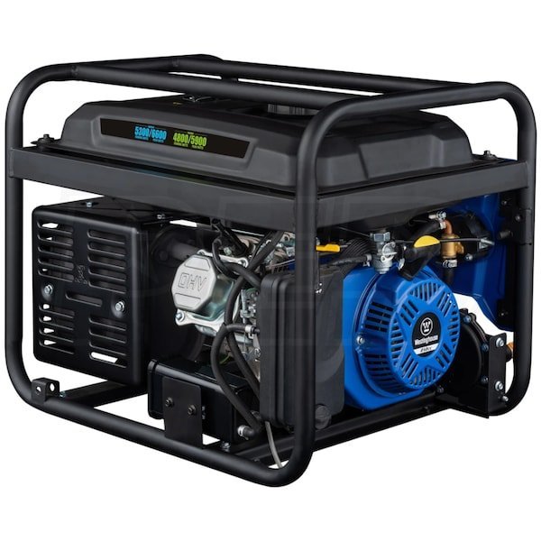 Westinghouse WGen5300DFc - 5300 Watt Electric Start Dual-Fuel Portable Generator w/ Wireless Remote Start, RV Outlet & CO Sensor (49-State) Westinghouse WGen5300DFc - 5300 Watt Electric Start Dual-Fuel Portable Generator w/ Wireless Remote Start, RV Outlet & CO Sensor (49-State)