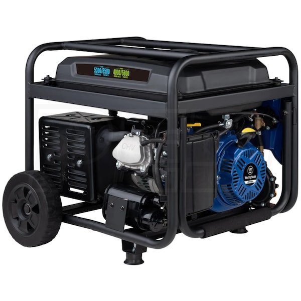 Westinghouse WGen5300DFcv - 5300 Watt Dual-Fuel Portable Generator w/ RV Outlet & CO Sensor (49-State) Westinghouse WGen5300DFcv - 5300 Watt Dual-Fuel Portable Generator w/ RV Outlet & CO Sensor (49-State)
