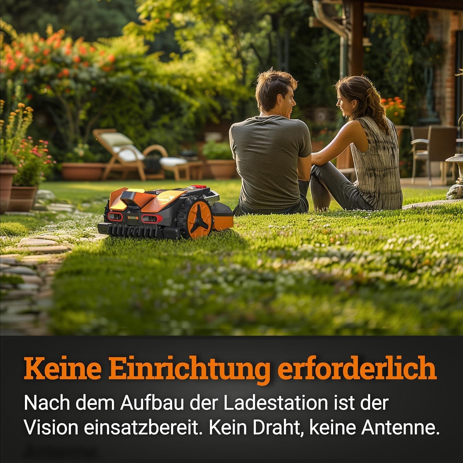 WORX Landroid Vision M550 Mähroboter WR205E für Gärten bis 550m², AI Rasenmäher Roboter ohne Begrenzungskabel (WLAN & Bluetooth, aktive Hindernisvermeidung mit KI-Technologie,... WORX Landroid Vision M550 Mähroboter WR205E für Gärten bis 550m², AI Rasenmäher Roboter ohne Begrenzungskabel (WLAN & Bluetooth, aktive Hindernisvermeidung mit KI-Technologie,...